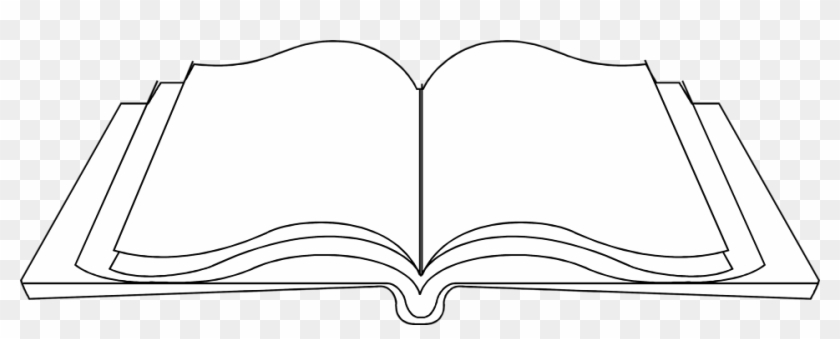 Books Cliparts Background - Open Book White Png Transparent Png
