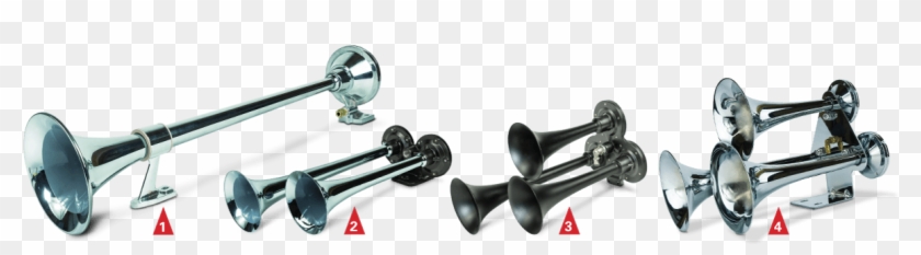 Choose From Three Different Horn Styles - Trumpet Clipart #30529