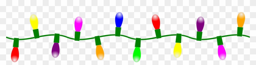 Christmas Bulb Clipart At Getdrawings - Christmas Lights Clip Art - Png Download