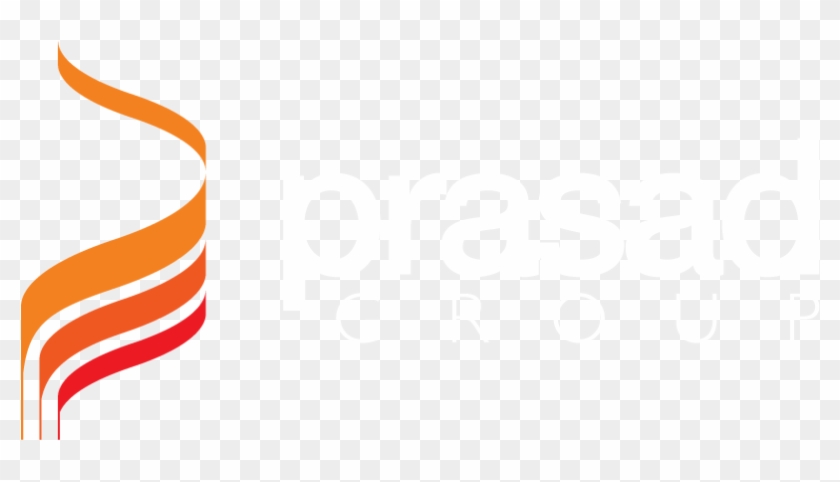 For Print Use On Black Background - Logo On Prasad Hd Clipart