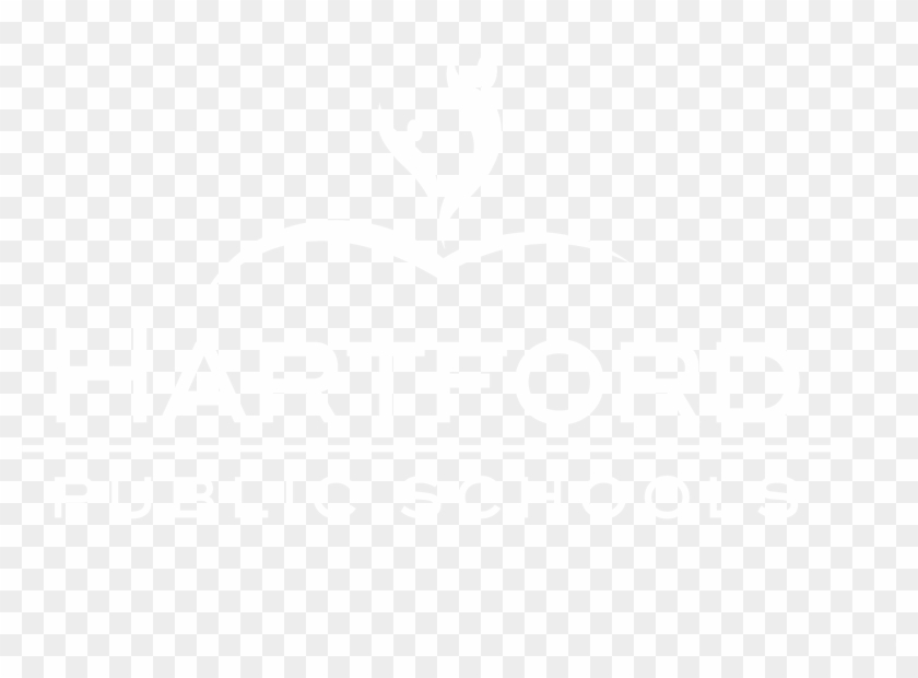 White Logo With White Text & Black Background - Graphic Design Clipart