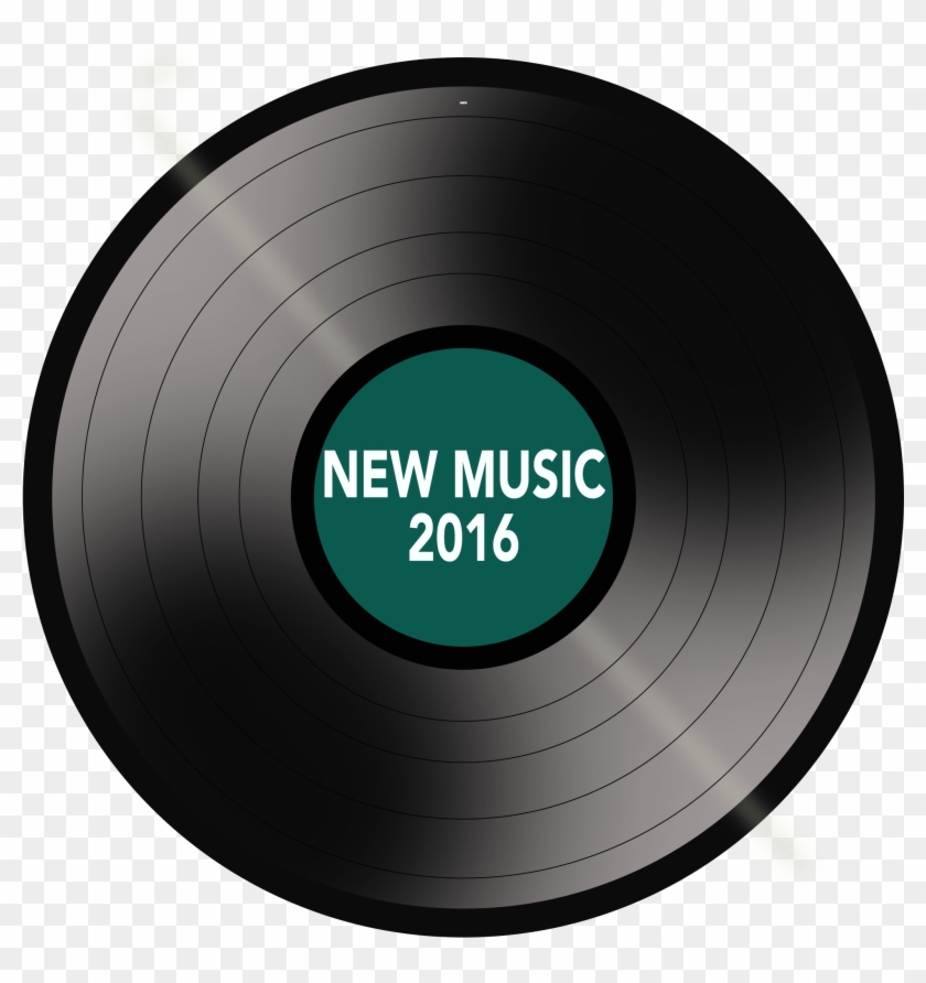 Vinyl-record As We Say Goodbye To 2015, A New Year - Circle Clipart #30914