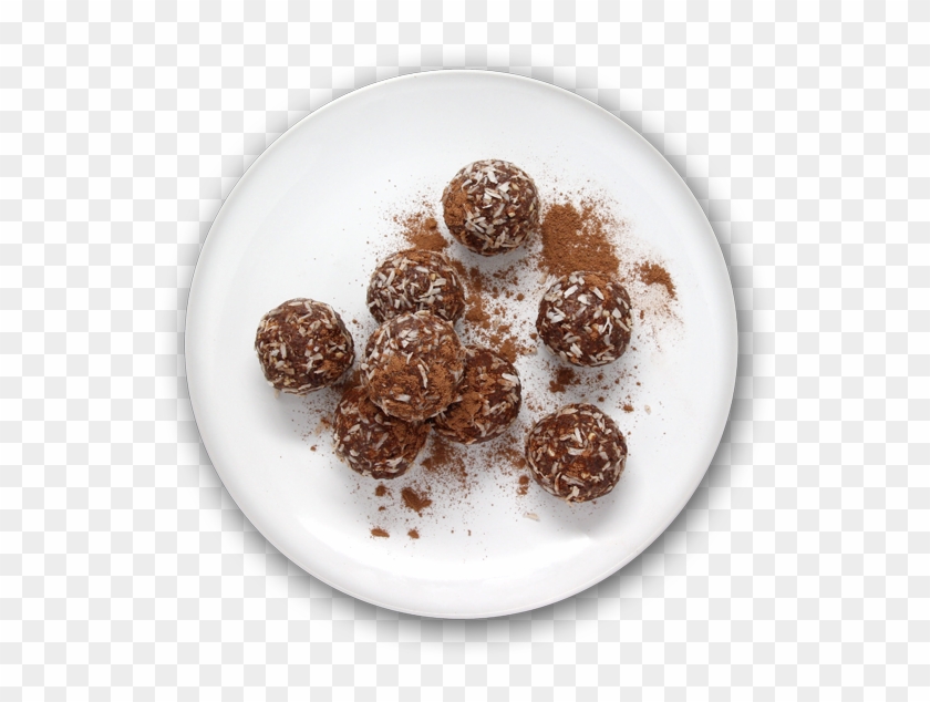 Coconut Cacao Energy Balls - Rum Ball Clipart
