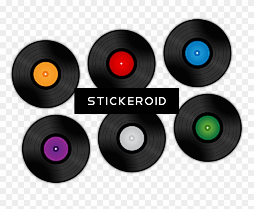 Vinyl Record Collection Clipart #31084