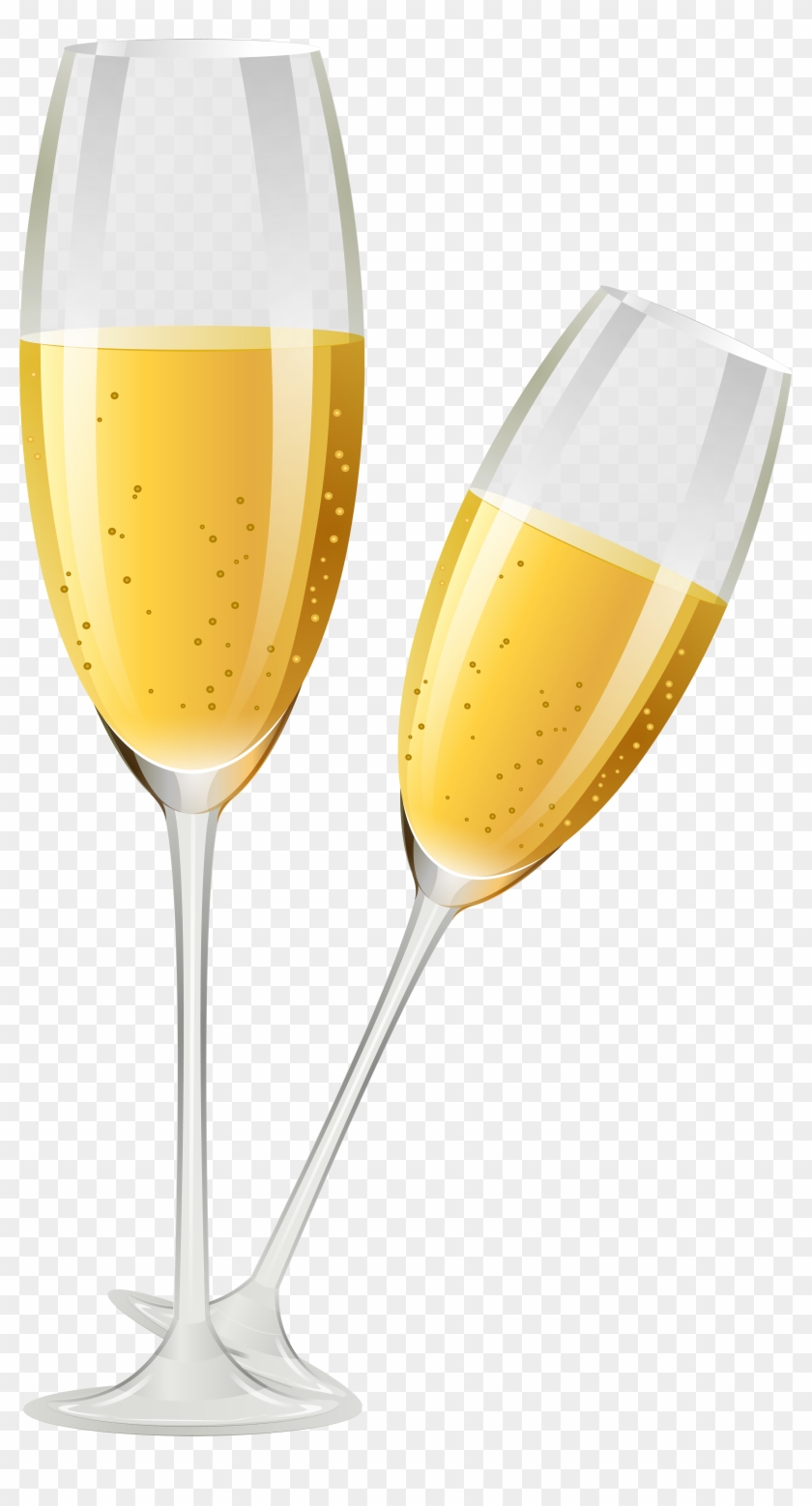 Free Png Download Champagne Glasses Transparent Png - Champagne Stemware Clipart #31191
