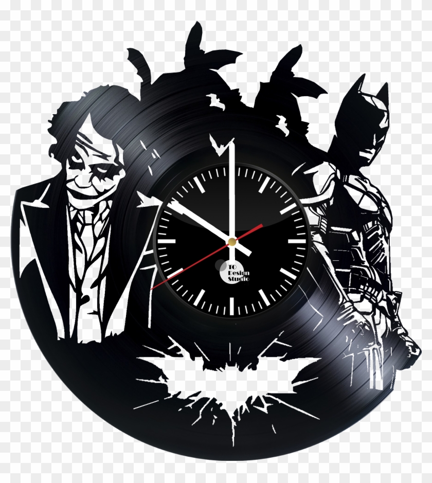 Batman - Wall Clock Vinyl Terminator Clipart