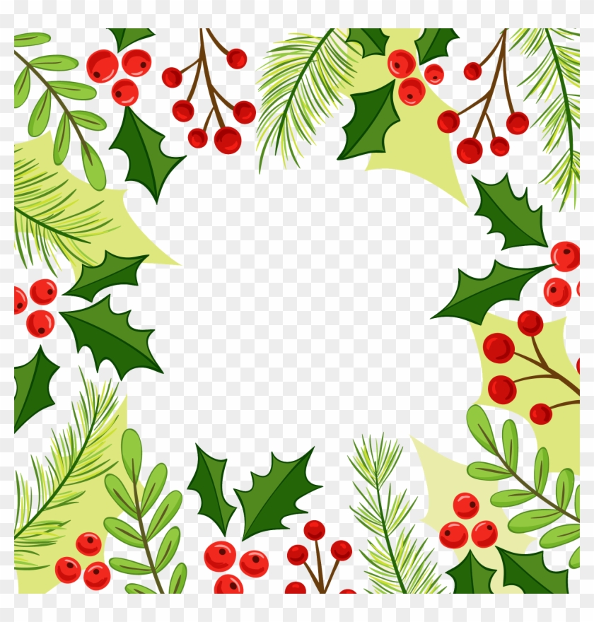 Christmas Corner Border Design Clip Art - Png Download #31242