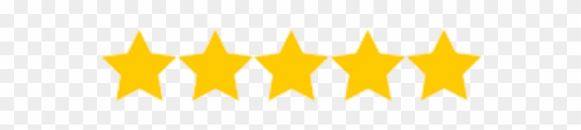 Five Stars - Transparent Facebook Reviews Clipart