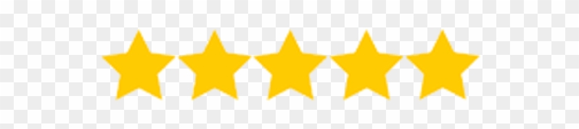 Five Stars - Transparent Facebook Reviews Clipart #31304