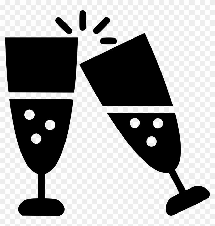 Champagne Glasses Comments Clipart #31305