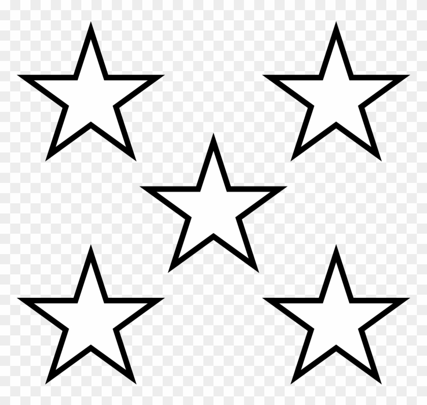 Clip Royalty Free Stock Group Of Stars Clipart - 5 Triangles Clip Art - Png Download