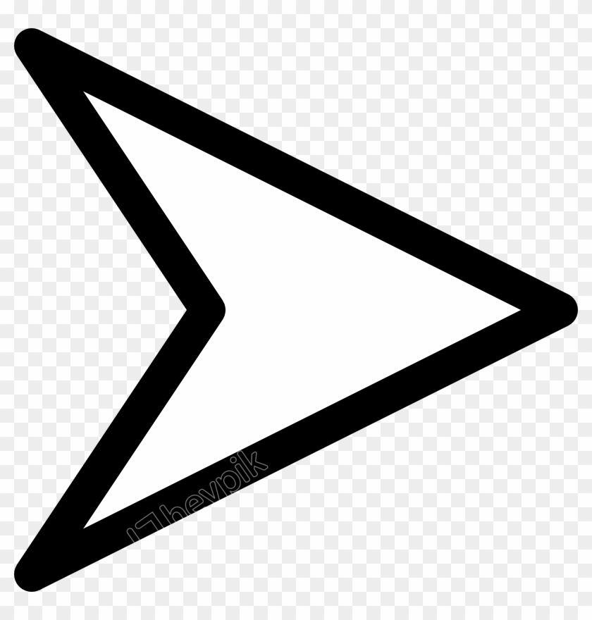 White Arrow Right Png Clipart #31560