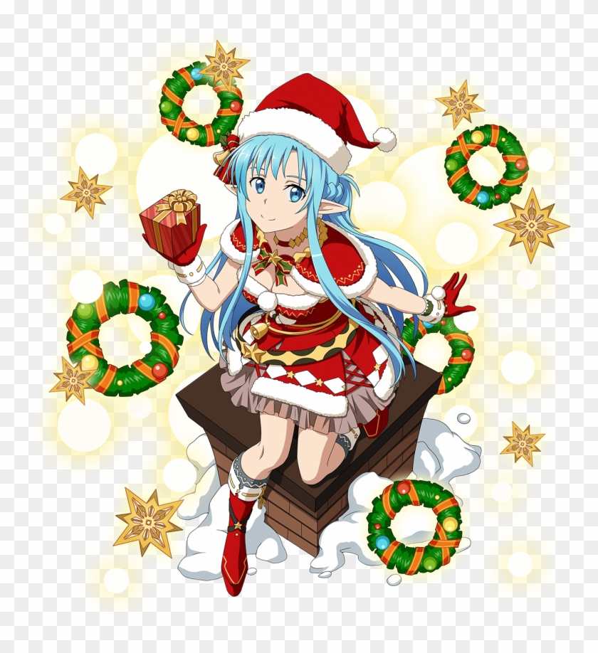 Asuna Christmas 2 ~5 Star Clipart #31834