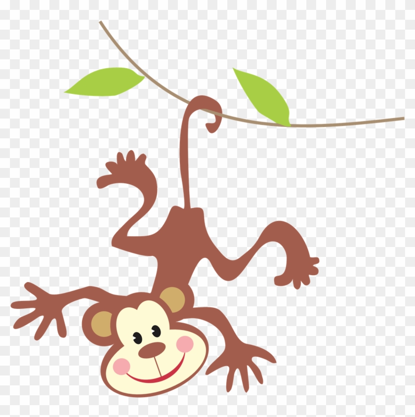 Jungle Clip Art - Monkey Clipart Free - Png Download