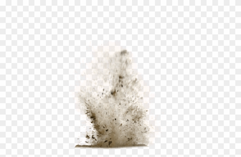 Explosions Clipart Water - Sand Explosion Png Transparent Png #32003