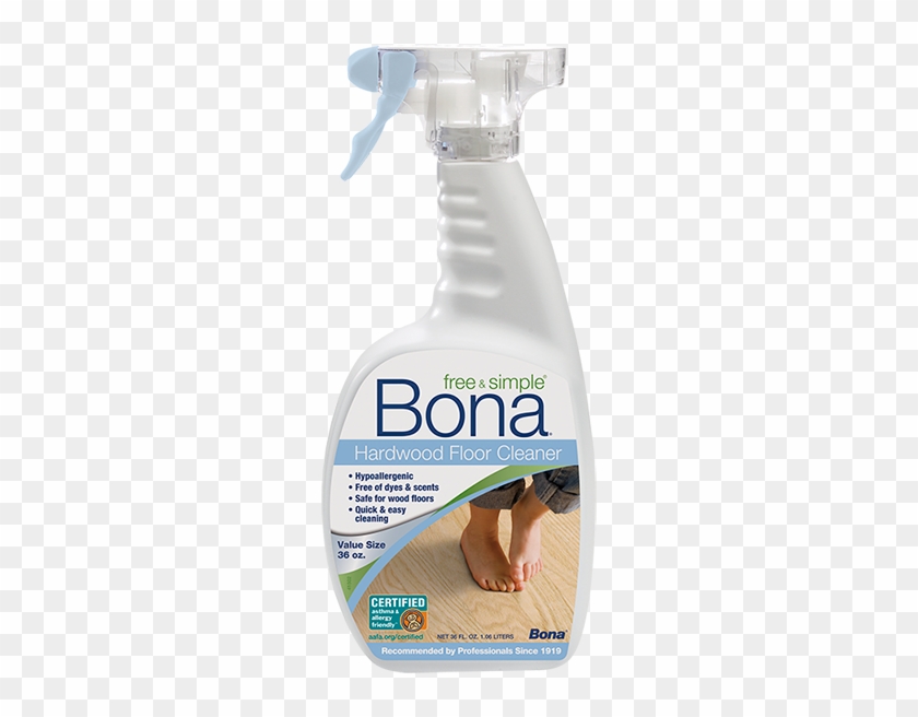 Bona Free & Simple® Hardwood Floor Cleaner Product - Bona For Cleaner Clipart #32029