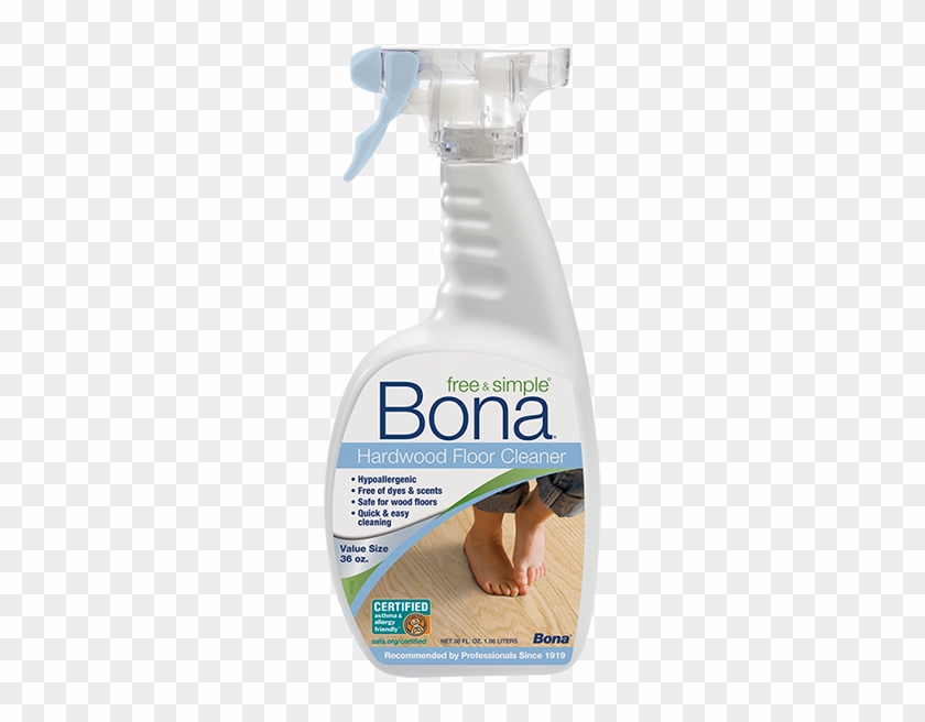 Bona Free & Simple® Hardwood Floor Cleaner Product - Bona For Cleaner Clipart