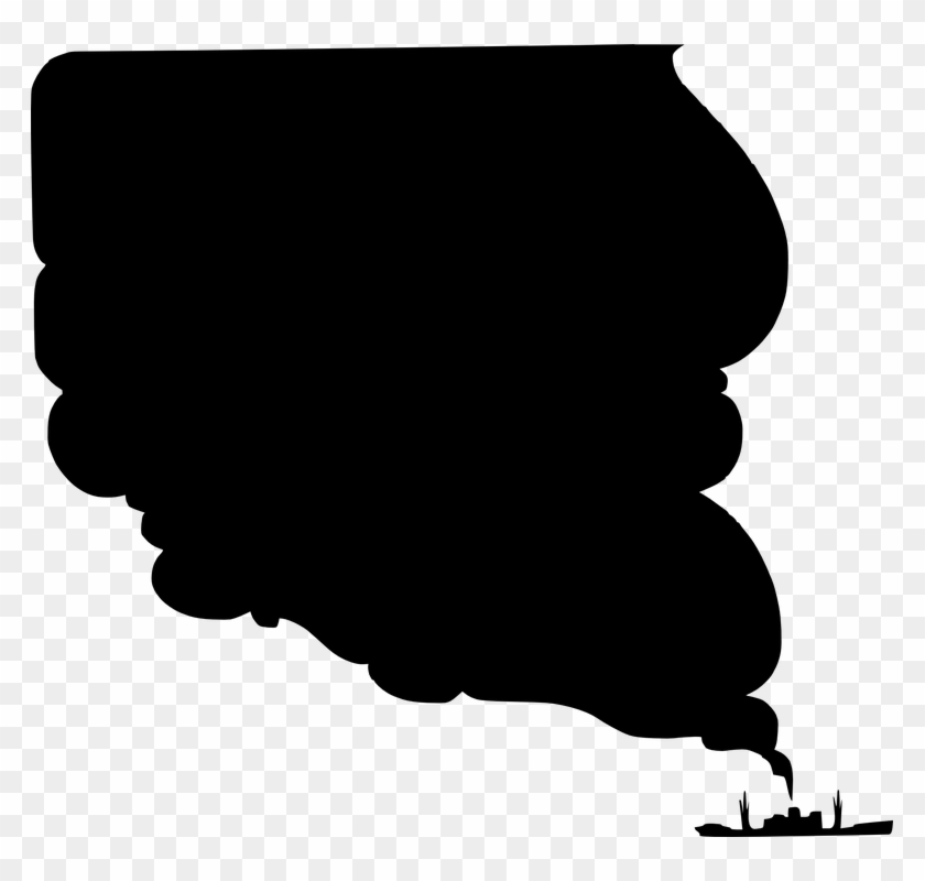 Smoke Silhouette Png Clipart