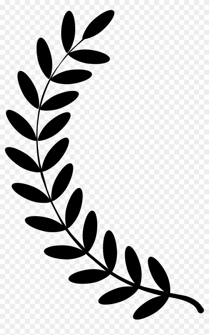 Free Laurel Cliparts Download Clip Art Transparent - Leaf Branch Clip Art - Png Download #32123