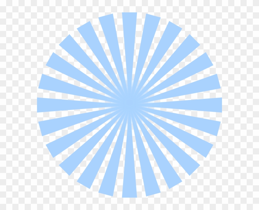 Light Blue Sun Rays Clip Art At Clker - El Paso Texas City Flag - Png Download