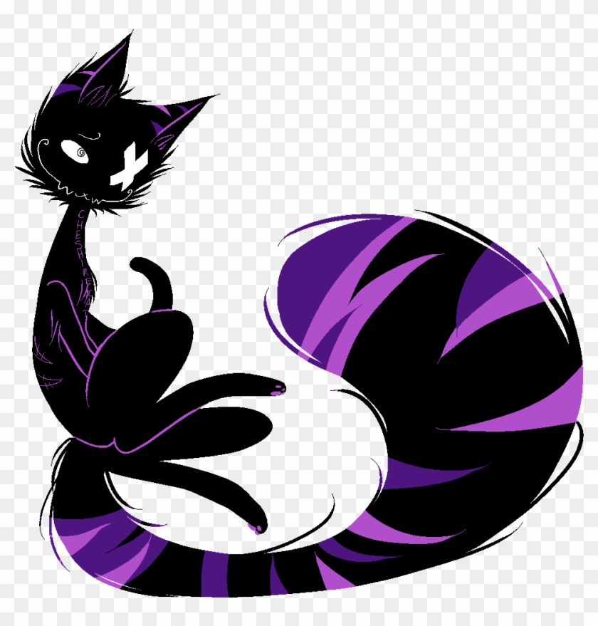Cheshire Cat Png Background Image - Female Cheshire Cat Anime Clipart #32205
