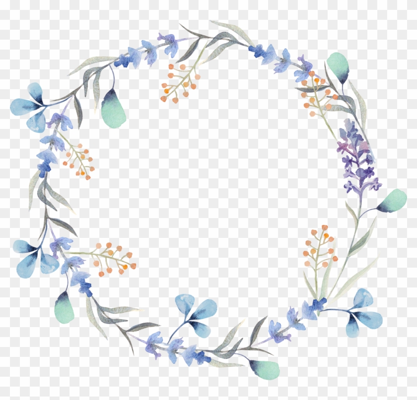 Flower Photography Wreath Royalty-free Watercolor Garlands - Watercolor Wreath Flower Png Clipart #32233