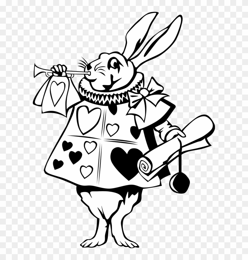 579 X 750 5 - Alice In Wonderland Character Drawings Clipart #32393