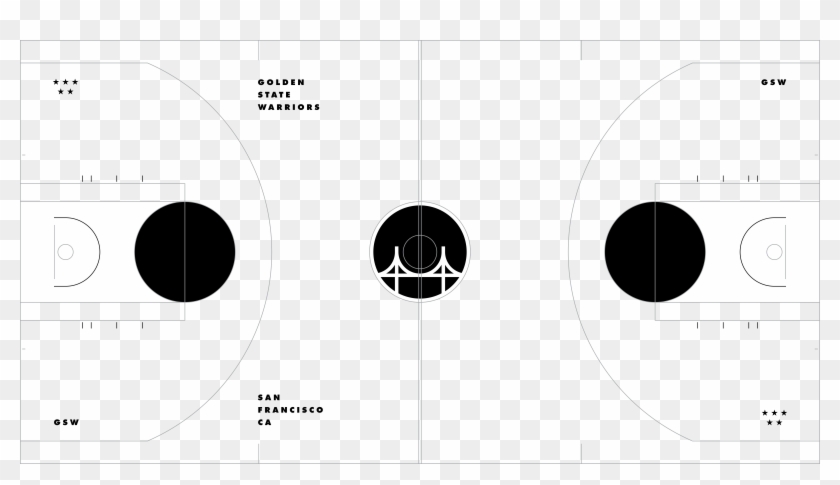 Taking A Cue From World Cup Tradition, The Five Stars - Png Golden State Warriors Logo Redesign Black Clipart