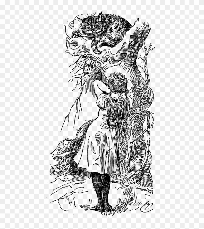 Cheshire Cat Drawing Alice In Wonderland Clipart