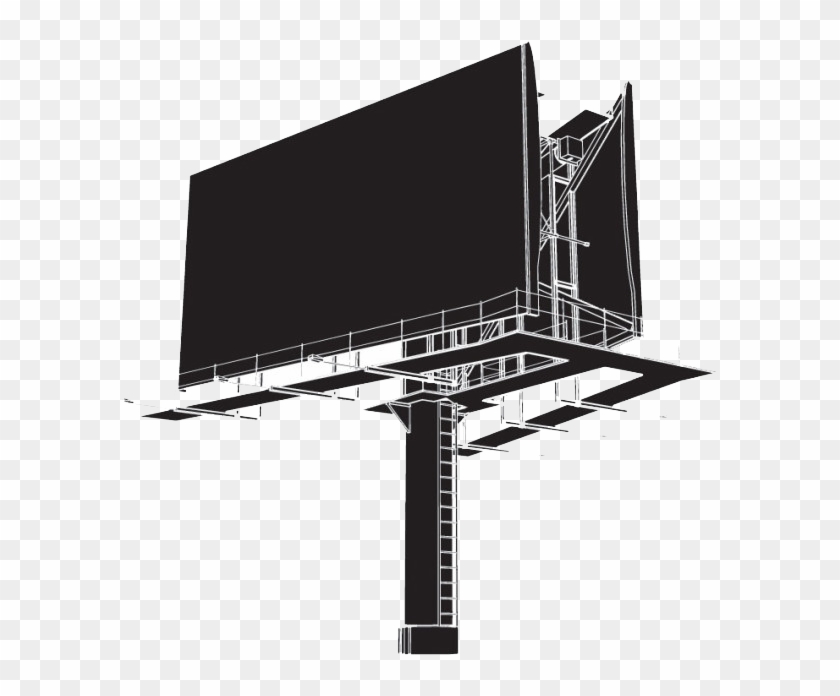 Outdoor Billboard - Billboard Png Clipart