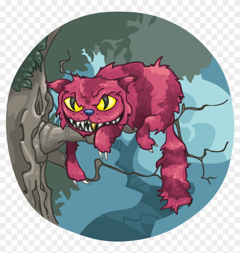 Cheshire Cat - Cartoon Clipart