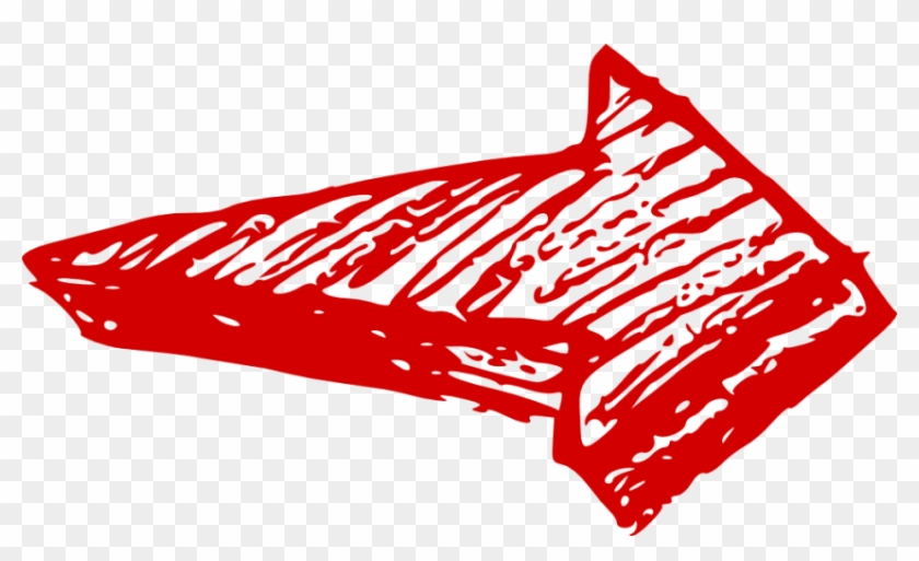 Free Png Download Hand Drawn Arrow Transparent Background - Hand Drawn Red Arrow Png Clipart