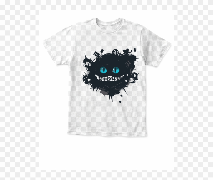 Cheshire Cat - T Shirt Mit Clipart