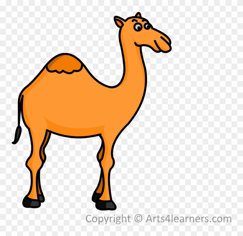 Drawn Camel Drawing - Drawing Of Camel Easy With Man Clipart