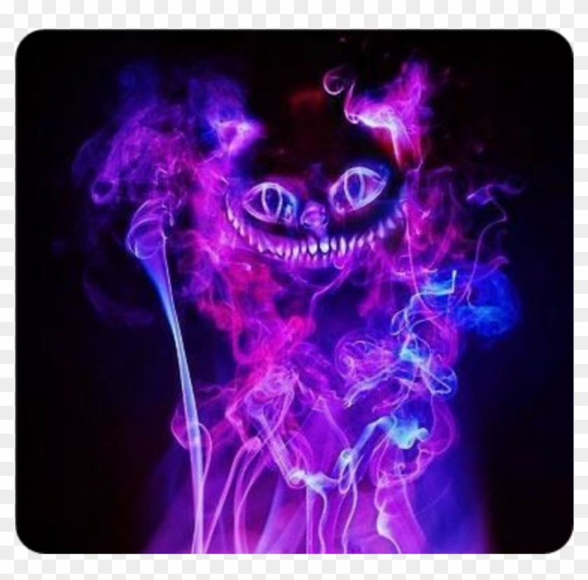 Cheshire Cat Tea Smoke Clipart