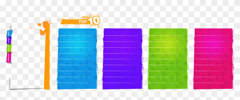 Top 10 Bg - Paper Clipart