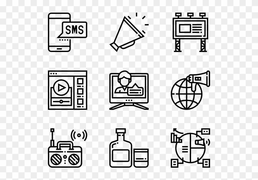 Advertising - Travel Icon Transparent Background Clipart