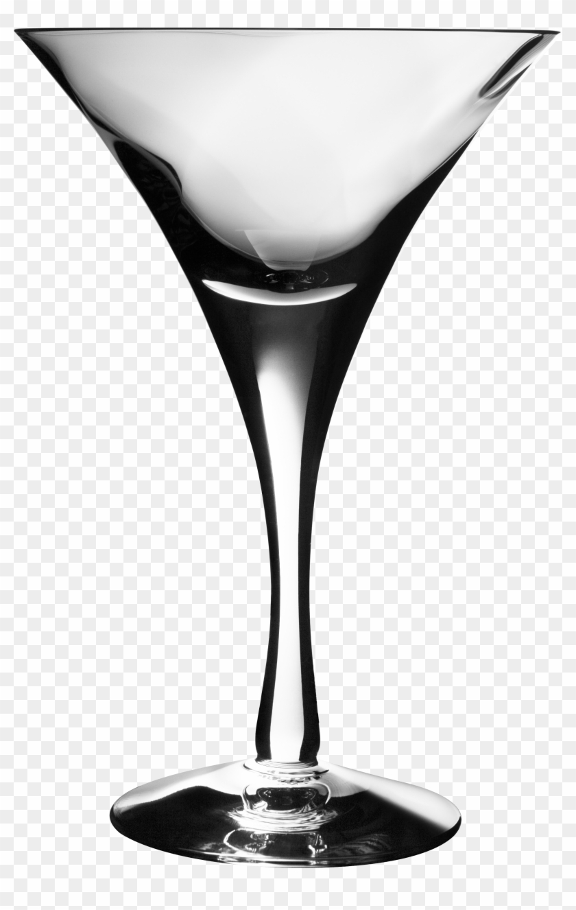 Glass Png Image - Empty Wine Glass Png Clipart #34011