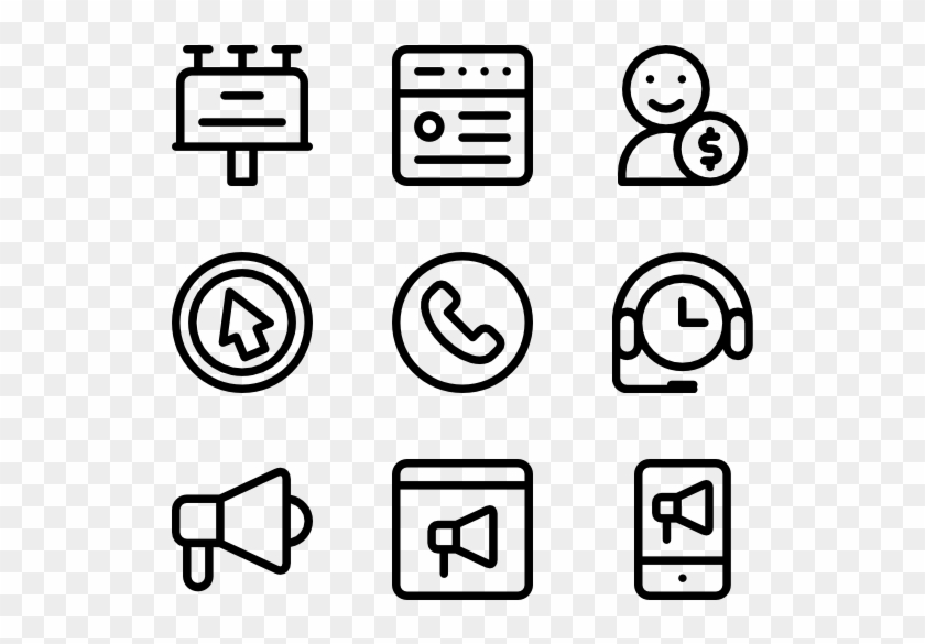 Marketing - Login Icon Clipart #34267