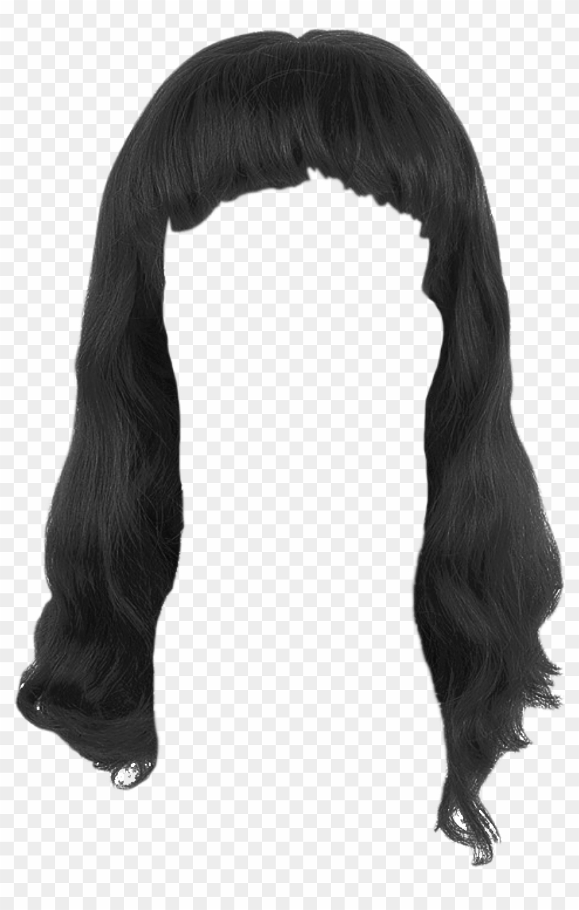 Black Wig Png Clipart #34518