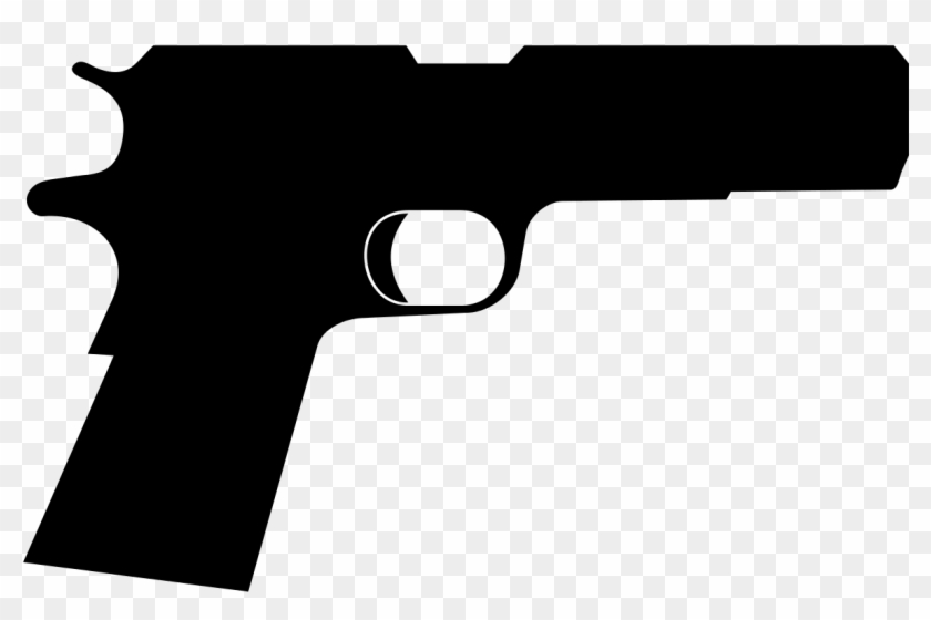 File - Gun Outline - Svg - American Tactical 1911 45 Clipart