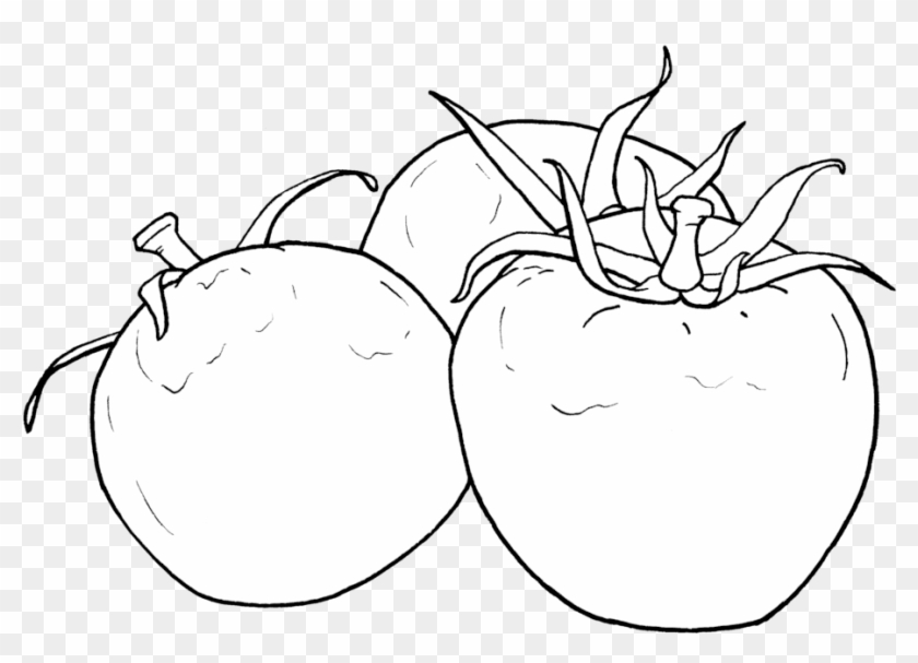 1000 X 684 1 - Tomatoes Png Black And White Clipart