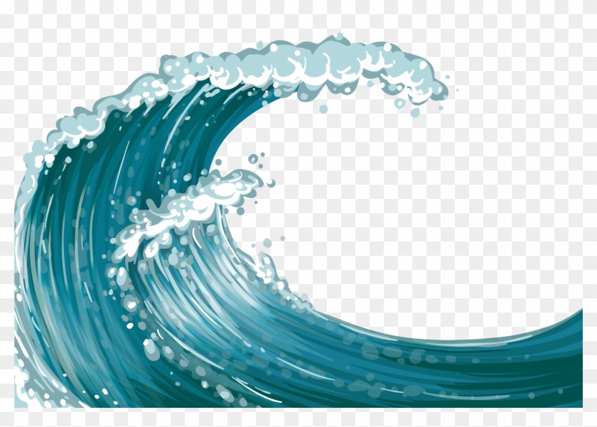 Wave Creux De La Vague Clipart Pikpng