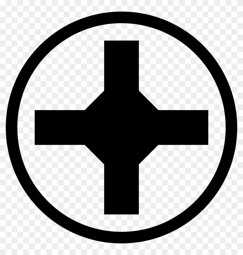 File - Screw Head - Phillips - Svg - Phillips Screw Vector Clipart