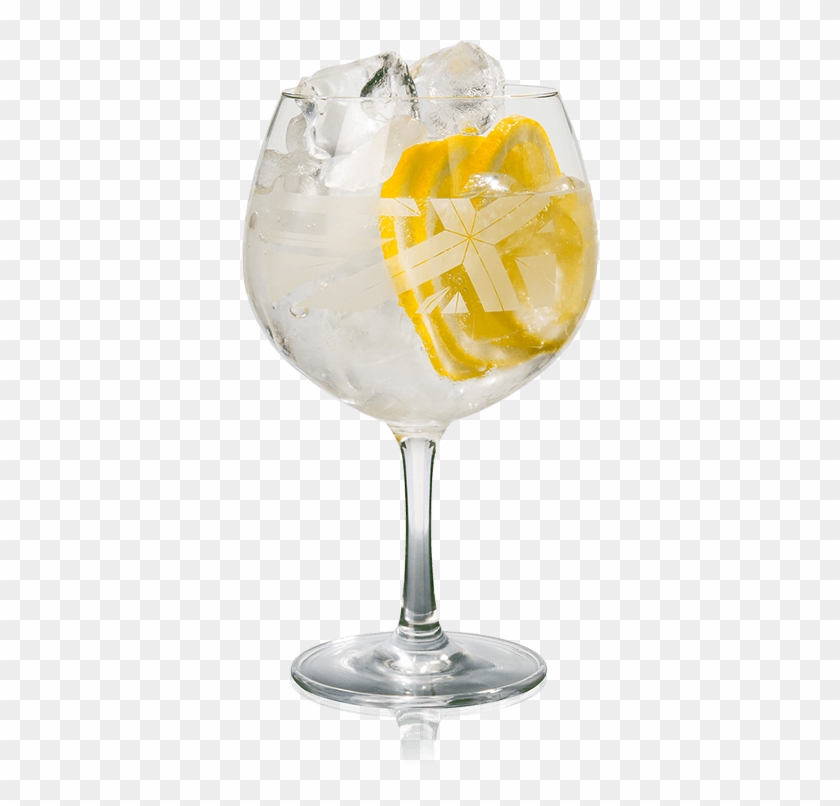 B&t - Gin Tonic Glass Png Clipart #35614