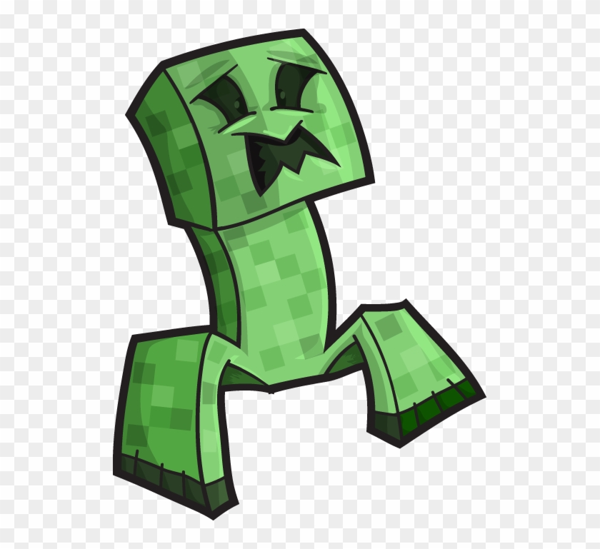 Minecraft Creeper - Minecraft Creeper Art Png Clipart