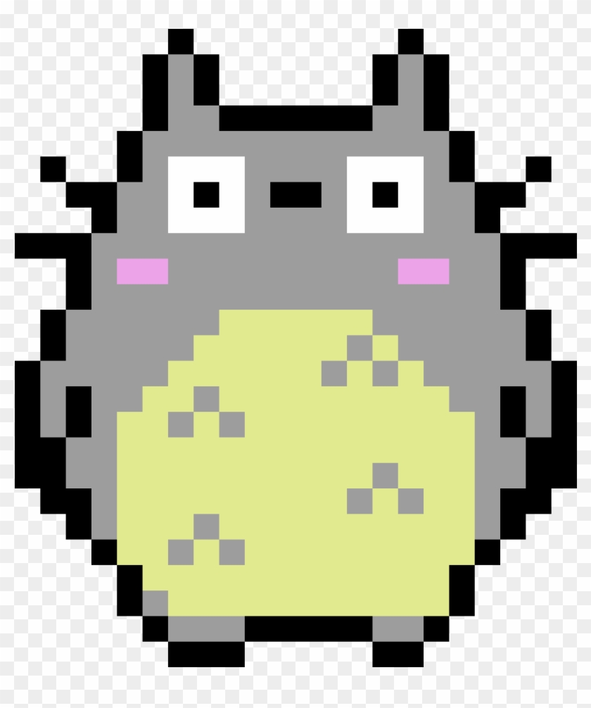 Pixel Art Totoro , Png Download - Marionette Fnaf Pixel Art Clipart #35958