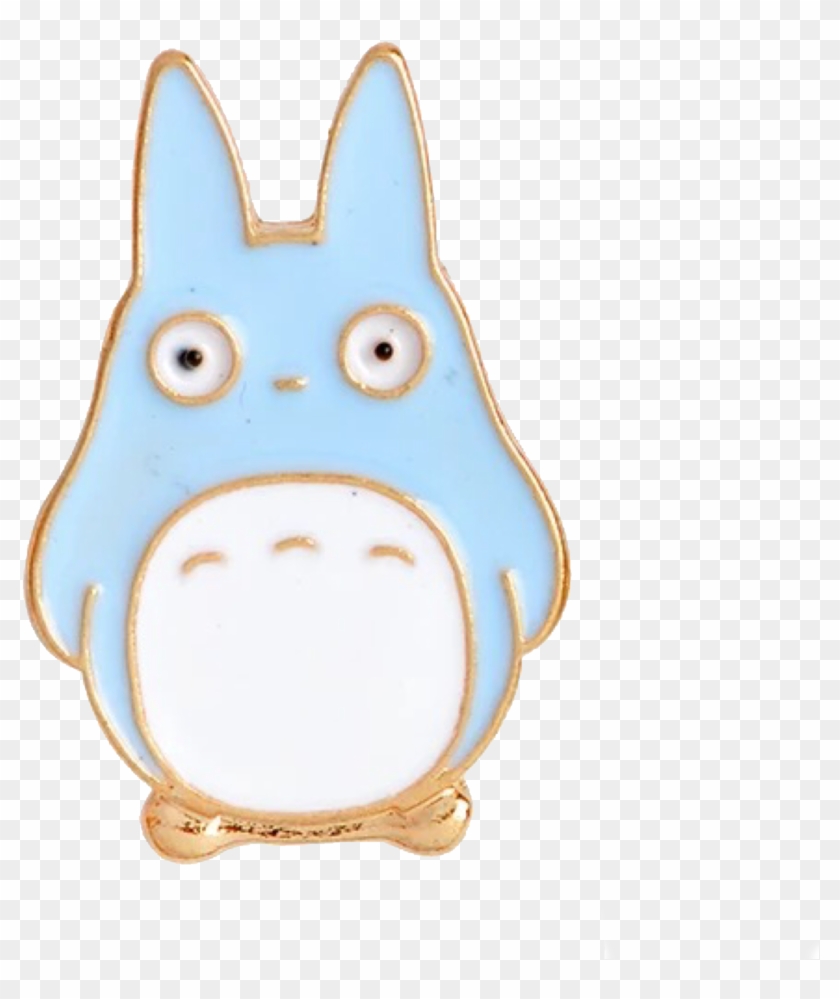 Studio Ghibli My Neighbor Totoro Blue Chu Totoro Pin Clipart #35981