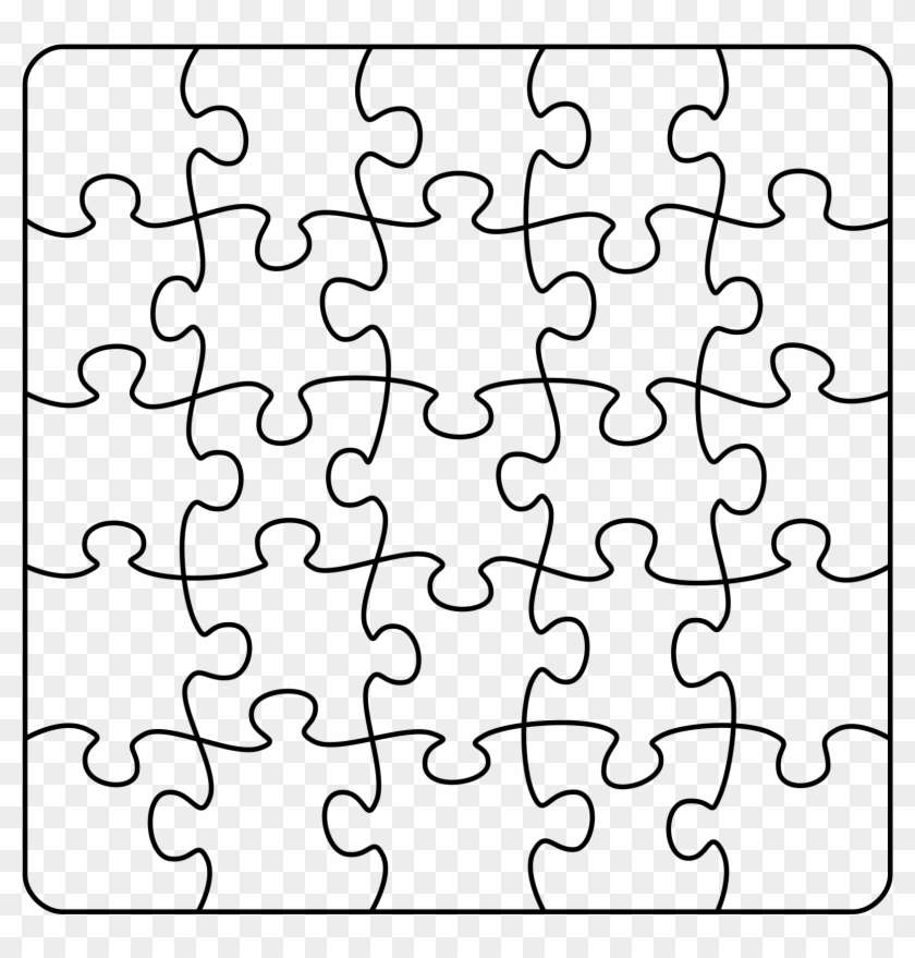 Share This Article - Puzzle Clipart Black And White - Png Download