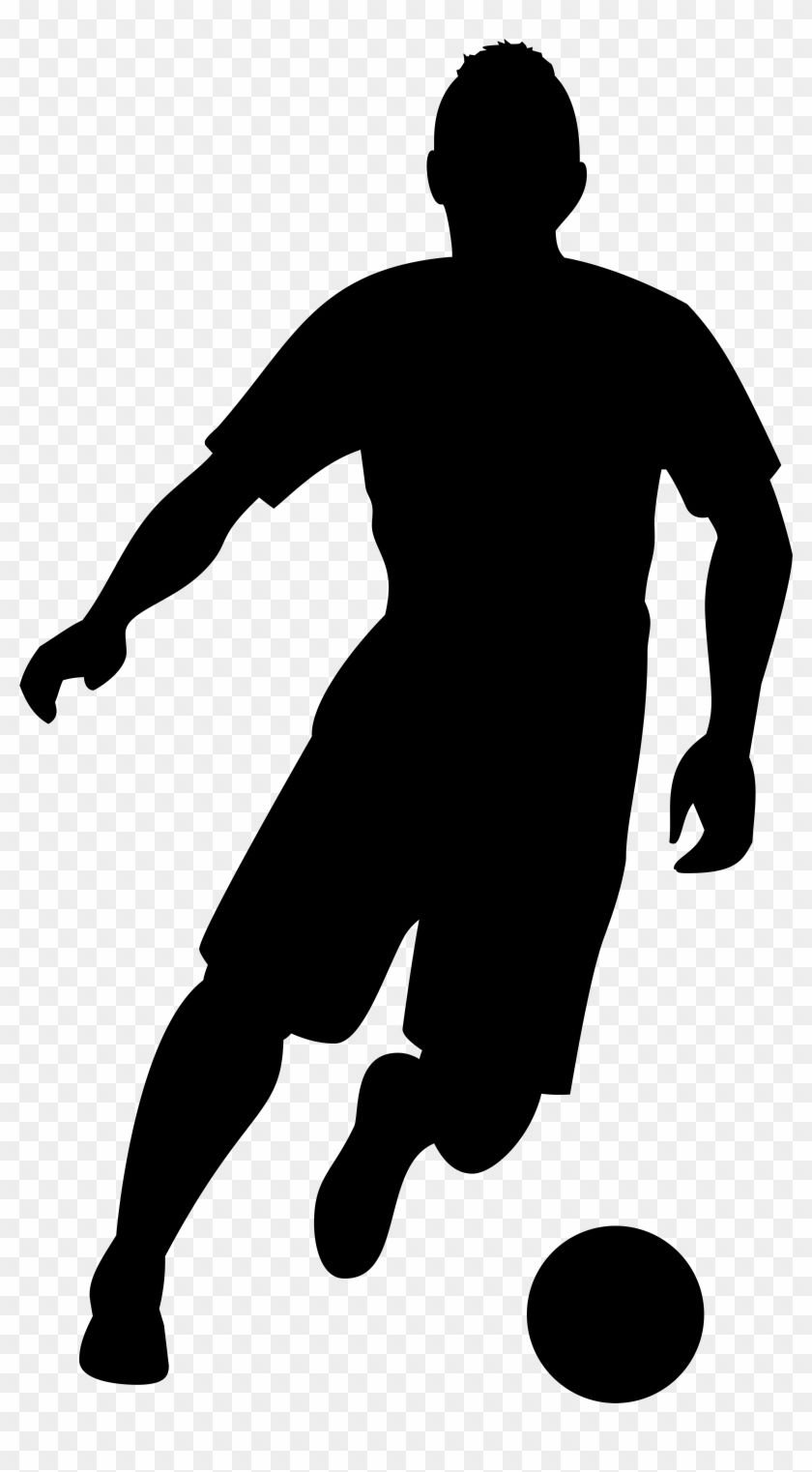Silhouette Football Player At Getdrawings - Football Player Clipart Png Transparent Png #36021